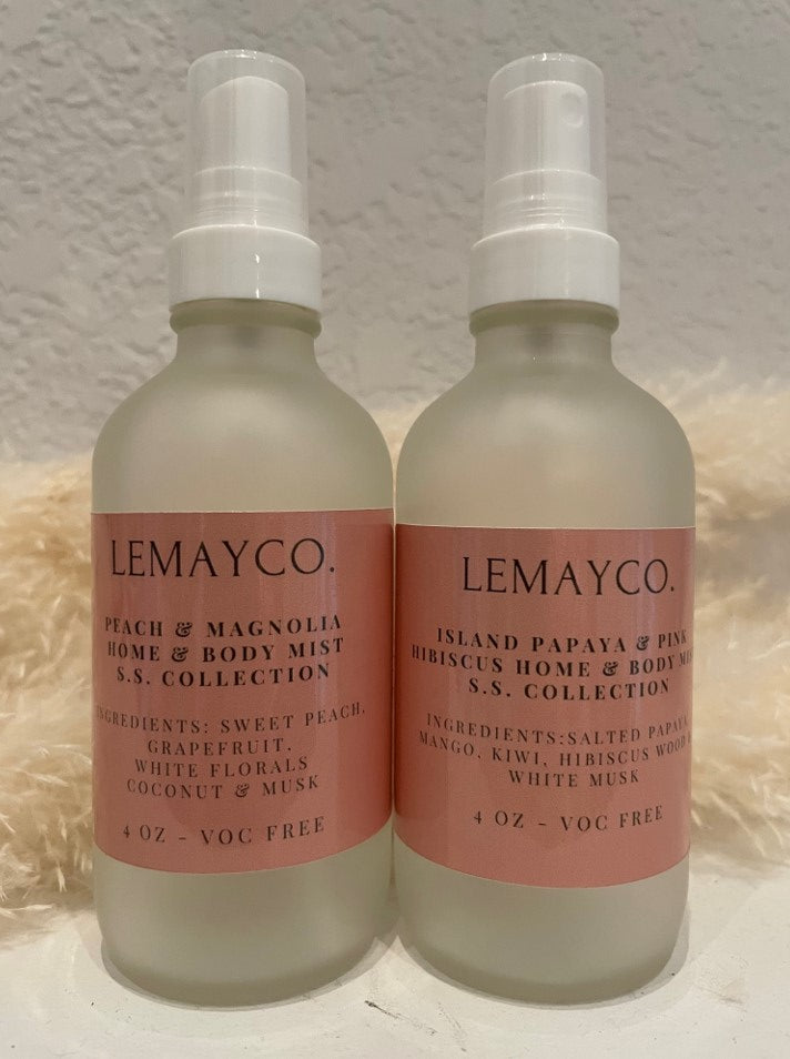 Peach & Magnolia Room & Body Spray